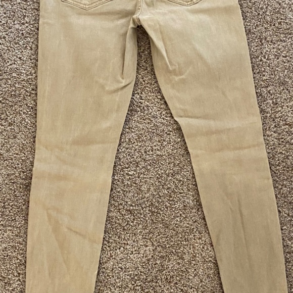 7 for All Mankind Ankle Skinny in beige size 27 - Picture 4 of 4